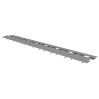 Système de montage solaire sur toit plat en aluminium anodisé avec logo et dimensions personnalisés, support PV inclinable réglable