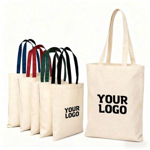 Promotional Gifts Custom Logo Printed Carry for Ladies Shop Beach Bag Tote Bags Canvas Premium - Product Image 1