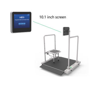 เครื่องชั่งน้ำหนักแบบดิจิทัลสำหรับรถเข็นผู้ป่วยในโรงพยาบาล พร้อมฟังก์ชันวัด<span class=keywords><strong>ค่า</strong></span><span class=keywords><strong>ดัชนี</strong></span><span class=keywords><strong>มวล</strong></span><span class=keywords><strong>กาย</strong></span> และรองรับ OEM - Product Image 2