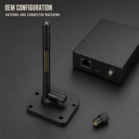 Antenne WiFi double bande 2,4 GHz 5,8 GHz en caoutchouc 9 dBi pour appareils de communication sans fil IoT