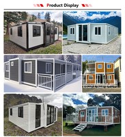 Tiny House Mobile 3-4 Chambres Maisons Préfabriquées Pliantes 20ft 40ft Conteneur Modulable de Luxe
