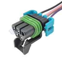 0090-462 12146047 12092839 Connecteurs de câble étanches pour capteur d'oxygène automobile pour BUICK Regal Cruze avec fils 18awg