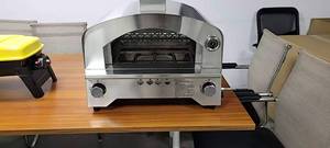 12 Inch One Switch Two burner Outdoor LPG Portable Butane <strong>Best</strong> Seller Electric Lighter <strong>Bbq</strong> Pizza Oven Gas <strong>Grill</strong> 636-18 - Product Image 4