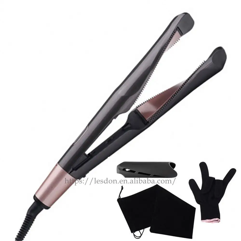 2 In 1 Flat Irons New Design Multifunction Electric Portable Mini Hair Care Products Ceramic Twist Hair Straightener Curlers