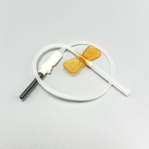 <span class=keywords><strong>Set</strong></span> Infus Vena Kulit Kepala - Dikemas Secara Individual, Pengiriman Global Dengan Konektor Luer Lock Jarum Kupu-kupu Infus 21g 23g Hewan Peliharaan - Product Image 2