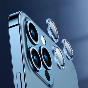 Per <span class=keywords><strong>iPhone</strong></span> <span class=keywords><strong>12</strong></span> 13 14 <span class=keywords><strong>copertura</strong></span> di protezione dell'obiettivo della <span class=keywords><strong>fotocamera</strong></span> 3d metallo vetro temperato diamante pellicola di protezione dell'obiettivo per <span class=keywords><strong>iPhone</strong></span> 13 mini - Product Image 4