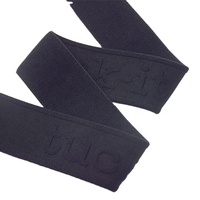 Cinturilla Elástica Suave de Jacquard de Nailon y Poliéster Personalizada con Relieve, MOQ Bajo, para Pantalones y Bóxers