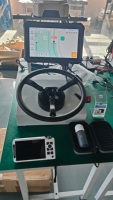 Système de direction automatique de haute précision pour tracteur RTK, moteur, précision de 2,5 cm, étanche IP67, compatible 12V/24V, divers tracteurs
