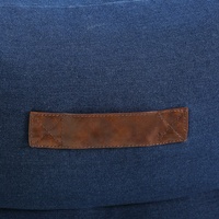 Denim stoff cube design sitzsack sofa abdeckung