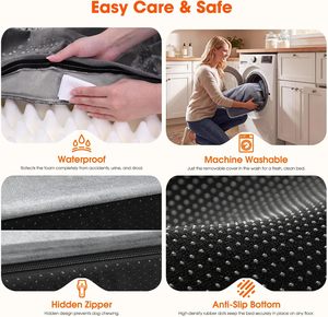 Luxury Rectangular Eco-friendly All-season Orthopedic Washable Sleep Aid Soft Non slip Household Cat <b>Dog</b> Pet <b>Sofa</b> <b>Bed</b> - Product Image 6