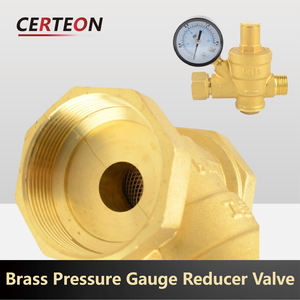 Réducteur <span class=keywords><strong>de</strong></span> <span class=keywords><strong>pression</strong></span> <span class=keywords><strong>d</strong></span>'<span class=keywords><strong>eau</strong></span> en laiton réglable avec manomètre 1/2 3/4 pouce pour <span class=keywords><strong>plomberie</strong></span> domestique - Product Image 4