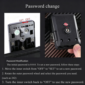 Valigetta Porta Carte Collezionabili a 3 File con Finestra - Custodia da Trasporto Personalizzata con Lucchetto TSA per Carte Sportive Gradate PSA, BGS, SGC, HGA - Product Image 6