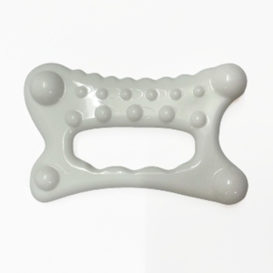 Herramientas de Gua Sha de Resina con Forma de Hueso, Masajeador Corporal Manual de Doble Textura - Product Image 1