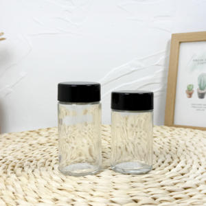 30ml 60ml 90mL 120ml 180ml 240ml 480ML Frascos de vidrio redondos rectos resistentes a prueba de niños con tapas CR - Product Image 4