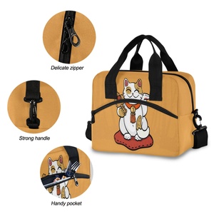 <b>Top</b> Quality Customs Cut <b>Cat</b> Hawaiian Bag Cooler Bags Waterproof Large Size Portable Cheap Price Lunch Bag - Product Image 5