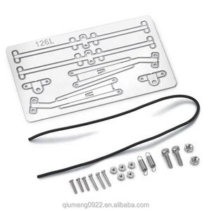Pièces de rechange pour pare-brise en métal <span class=keywords><strong>Defender</strong></span> Bronco G500 MST KM2 pour véhicule RC 1/10 AXIAL SCX10 JEEP Cherokee TRAXXAS <span class=keywords><strong>TRX4</strong></span> - Product Image 6