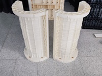 Encofrado Circular de Plástico ZHUNIU para Columnas de Hormigón, Moderno, de Alta Calidad, Reutilizable, Fácil Instalación, 300/350/400/450/750mm, para Oficina