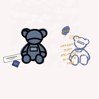 Offre Spéciale : Transferts thermocollants Ours de Dessin Animé pour Vêtements – Autocollants Tendance Animaux pour Décorations de Vêtements d'Enfants