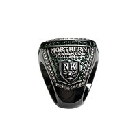 Maßgefertigter Sport-Meisterschaftsring, Personalisiertes Graviertes Logo, ODM OEM Legierung Herren-Trophäenring, Liga-Team-Auszeichnung Souvenir-Geschenk
