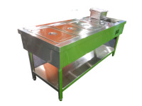 Service personnalisé personnalisé propane/gaz acier inoxydable 201/304/316 Bain Marie/comptoir chauffe-plat/Table à vapeur
