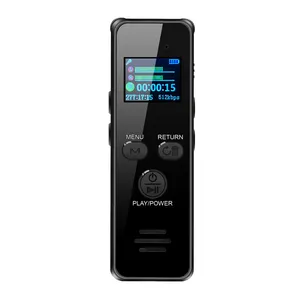 V59 Digital Voice Audio Recorder Smart Noise Reduction Multi-language Line-in Recording Dictaphone For Study Meeting