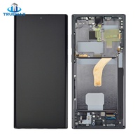 Repuestos para Teléfonos Móviles, Pantalla con Marco para Samsung Galaxy S22 Ultra 22 S22 Ultra Plus, Pantalla OLED, Pantalla LCD, Dot