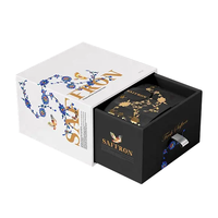 Offre Spéciale petits conteneurs de stockage de safran en carton ensemble de pots de bouteille d'épices en verre boîte-cadeau en papier avec insert