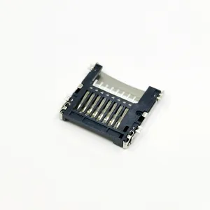 Original Micro SD Card Molex Connector 472192001 Hinged Type 8 Pin Clamshell Holder Plug Header Connector for Sale