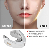 Appareil de lifting du visage en V, intensités réglables pour affiner la mâchoire, électrique, anti double menton, portable, rechargeable US AU CN