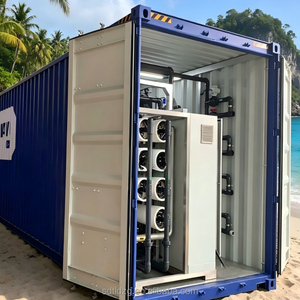 Équipement de purification d'eau RO portable avec assemblage complet de la conduite pour les sites miniers et de construction - Product Image 6