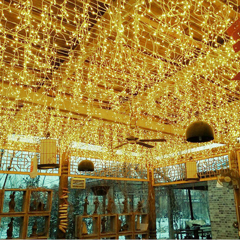 Luci Solari A Stringa Per Esterni Da 12 M, 100 LED, Luci Fatate Bianche Calde Con 8 Modalita E Lampada Decorativa Impermeabile Ip65 Ideale Per Casa Giardino Festival Albero Di Nataledebuns 83138234