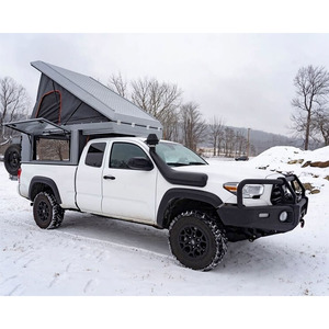 Tente de camping en alliage d'aluminium à commande manuelle, lit plat pour camionnette <span class=keywords><strong>Toyota</strong></span> <span class=keywords><strong>Hilux</strong></span> Tacoma - Product Image 6
