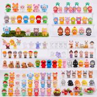 Kawaii Blind Box Figuurtjes Bulk Zeemeermin Capybara Badkatten Fruit Baby Harsen Collectible Cadeau Vending Capsule Speelgoed & Klauwmachine