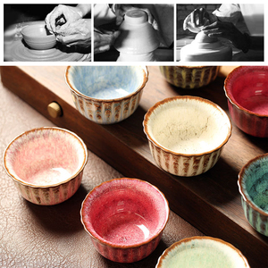 Tasse en céramique de style arabe vintage, tasses à thé en porcelaine haute température, tasses à café expresso fantaisie faites à la main en gros de style arabe - Product Image 3