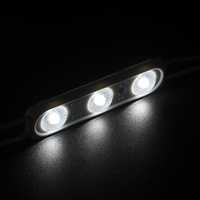 Nouveau module d'éclairage arrière LED publicitaire extérieur étanche 12V DC, angle de faisceau de 175 degrés, indice de protection IP65, 6500K, garantie de 12 ans