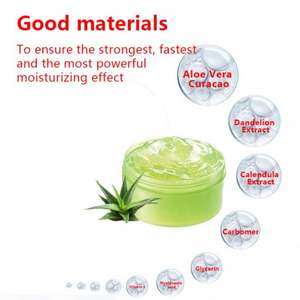 Gel apaisant à l'aloe vera pour le visage, hydratant, nourrissant, stabilisant, réparateur, rafraîchissant et apaisant pour l'été - Product Image 3