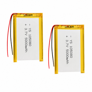 Batería de Polímero de Litio 105080 de 5000 mAh y 3.7 V, Batería Lipo OEM y ODM, Batería de Polímero Personalizada para Juguetes y Dispositivos Electrónicos - Product Image 3