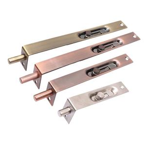 Loquet de porte en bois bronze antique, double, dissimulé, en acier inoxydable, pour usage domestique et hôtelier - Product Image 1