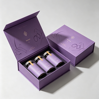 Boîtes magnétiques rigides haut de gamme personnalisées avec impression pour boîte cadeau de complément alimentaire au collagène