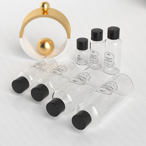 Rỗng 5ml ~ 120ml nhỏ trong suốt Pet nhựa mỏng Cosmo chai tròn với nắp nhà máy bán buôn - Product Image 6