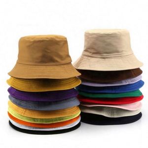 Wholesale Customized Cotton Bucket Hat Embroidered Logo Adult Outdoor Travel Daily Use Fisherman Hats White Cartoon <b>Leaf</b> Pattern - Product Image 2