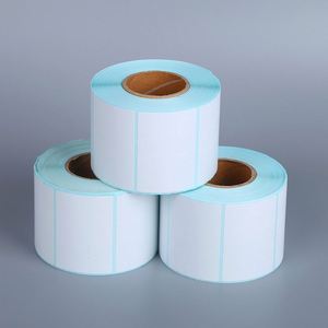 Rouleaux de papier pour étiquettes thermiques personnalisées 40*30, étiquettes thermiques vierges imperméables pour codes-barres - Product Image 3