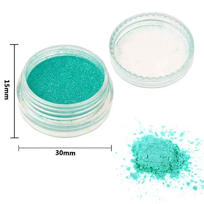 CNMI-pigmento en polvo de Mica, pigmento de resina epoxi, pigmento de Color perla, polvo de Mica, grado cosmético para brillo labial de resina epoxi, maquillaje artesanal