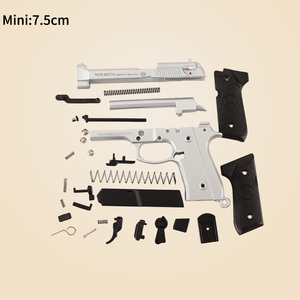 Súng Keychain 7.5Cm Beretta Mini Súng Mô Hình Kim Loại Cosplay Chàng Trai Quà Tặng Bộ Sưu Tập Trang Trí Treo Mát Beretta - Product Image 6
