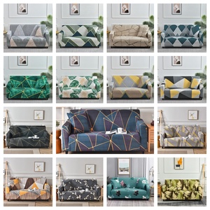 <span class=keywords><strong>Housse</strong></span> de canapé extensible à motifs floraux au meilleur <span class=keywords><strong>prix</strong></span>, <span class=keywords><strong>housse</strong></span> lavable pour trois personnes pour un usage domestique - Product Image 2
