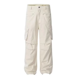<span class=keywords><strong>Pantalon</strong></span> <span class=keywords><strong>de</strong></span> travail long pour <span class=keywords><strong>femme</strong></span>, automne-hiver 2026, haute qualité, style urbain rétro, confortable, décontracté, avec poches, couleur unie, respirant - Product Image 2