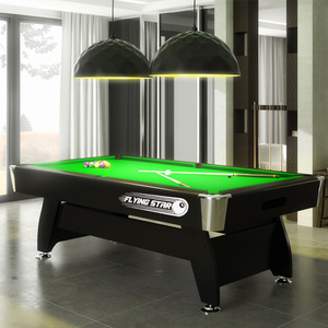 Nhà Máy 2025 Giá MDF Xách Tay 9ft <span class=keywords><strong>7ft</strong></span> Trong Nhà Thể Thao Trò Chơi Bảng Hot Bán 3in1 Hồ Bơi Billiard Snooker Giá Rẻ Mesa Billiard Bảng - Product Image 3