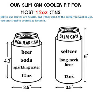 Funda Personalizada para Latas, Funda para Botellas de Vino para Despedidas de Soltero, Fundas de <span class=keywords><strong>Neopreno</strong></span> Delgadas para Latas de 12 oz, Porta Cervezas - Product Image 4