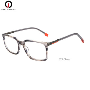 Nuevo diseño de gafas ópticas de acetato, gafas clásicas para hombre, montura hecha a mano, monturas de gafas, gafas de acetato Lunettes - Product Image 5