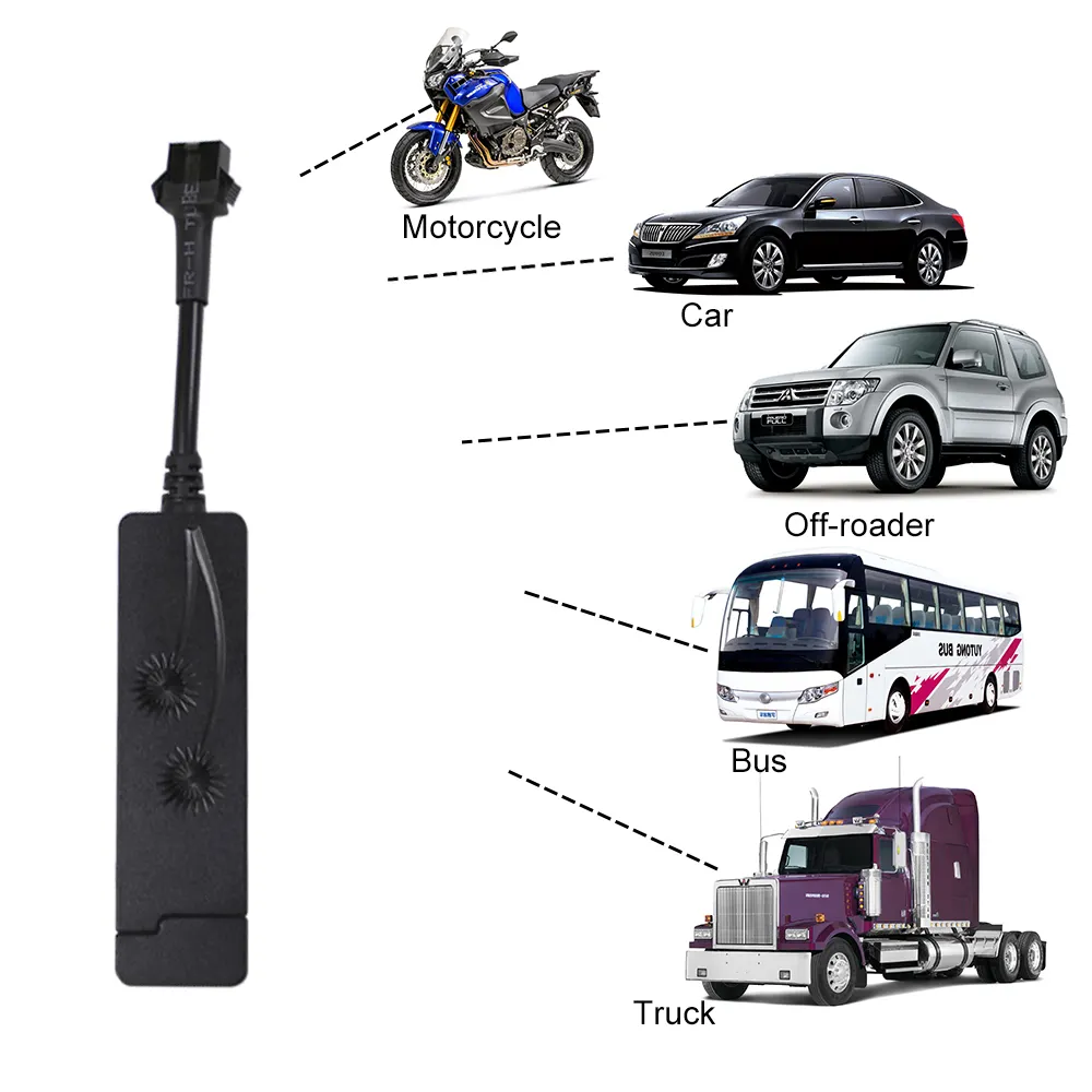 Factory price android IOS app Motorcycle GPS mini Tracker with remote control real time tracking free platform